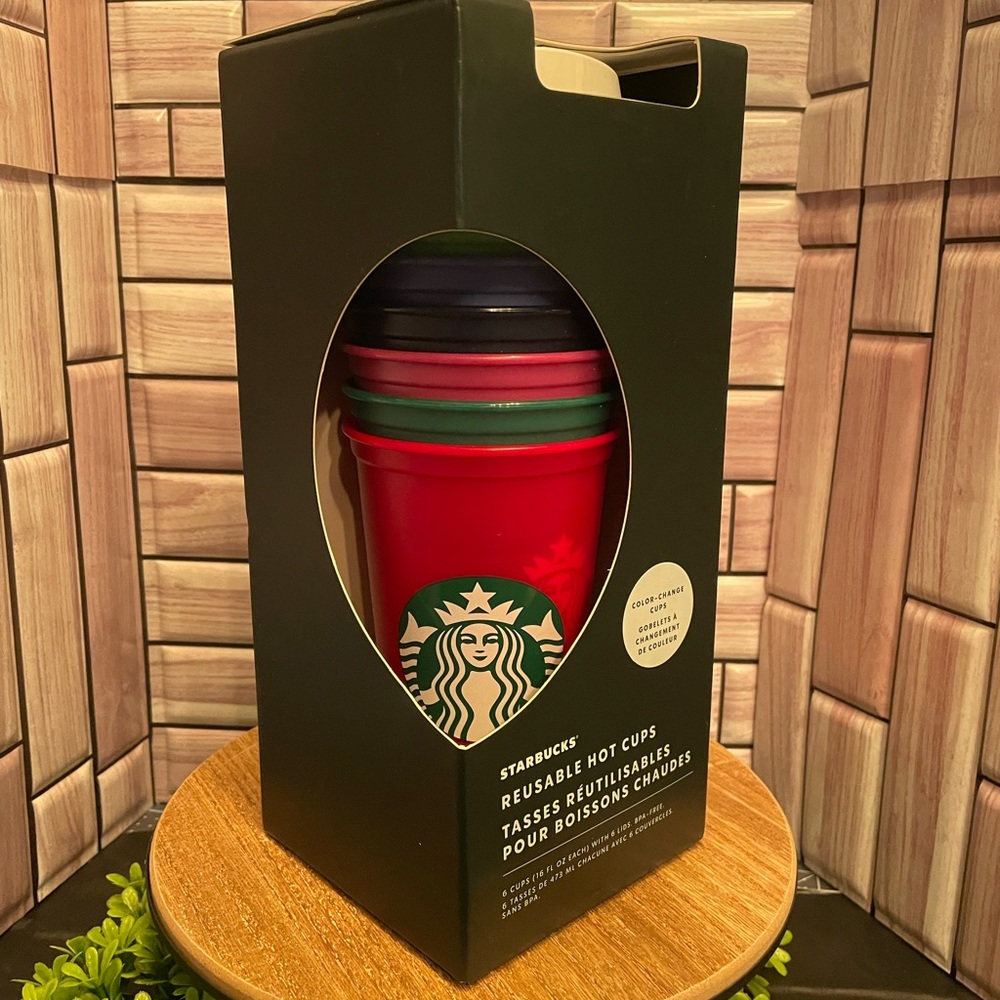 BNIB Color Changing Starbucks Cups